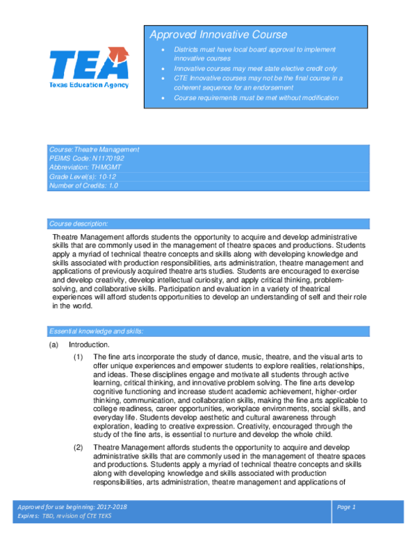 (PDF) What is theatre management Anthony Rhine Academia.edu