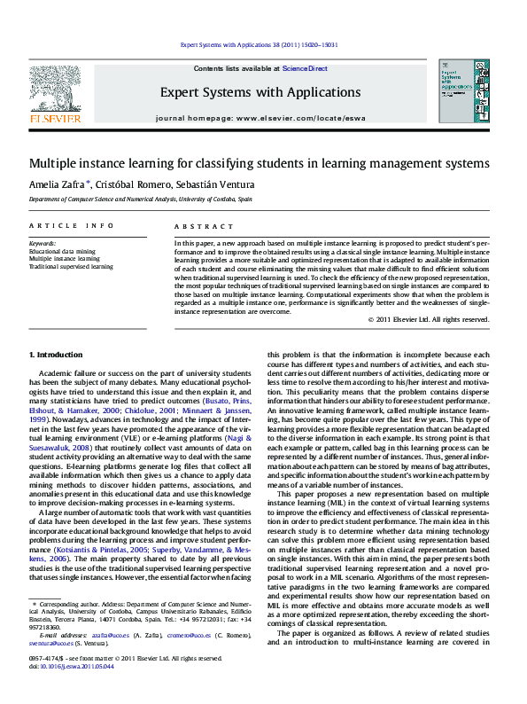 (PDF) Multiple instance learning for classifying students in learning ...