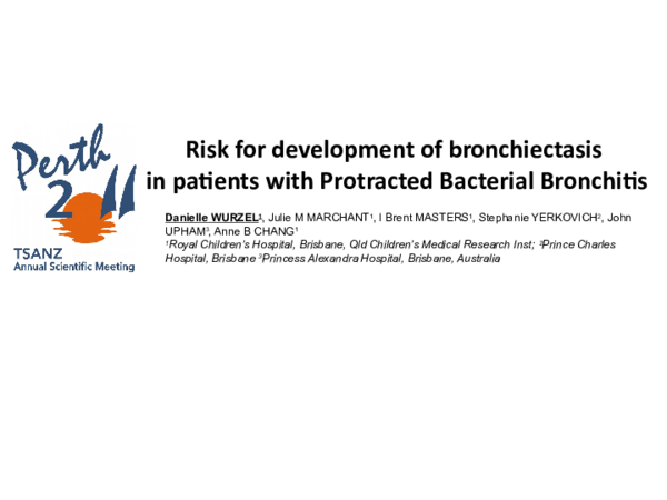 (PPT) Risk for development of bronchiectasis in patients with ...