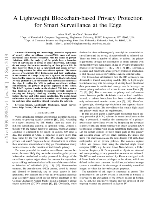(PDF) A Lightweight Blockchain-Based Privacy Protection for Smart ...