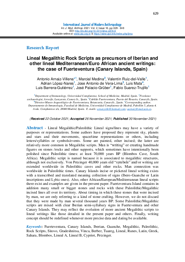 (PDF) Lineal Megalithic Rock Scripts as precursors of Iberian and other ...