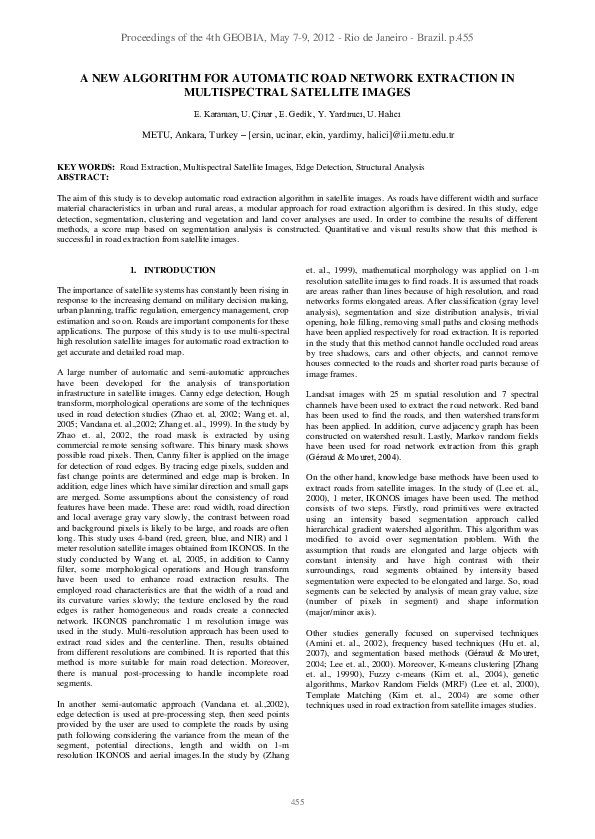 (PDF) A new algorithm for automatic road network extraction in ...