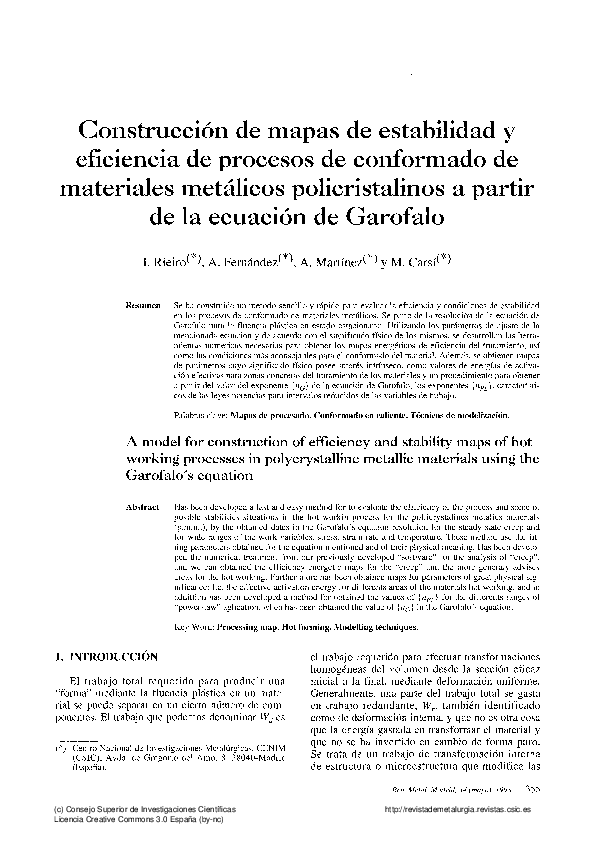(PDF) Construcción de mapas de estabilidad y eficiencia de procesos de ...