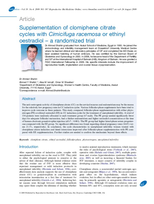 Clomiphene billigste