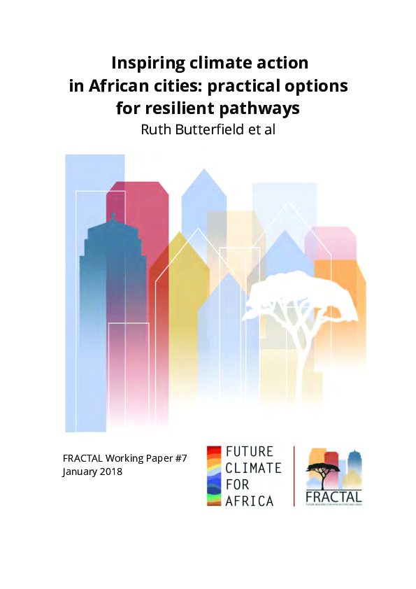 (PDF) Inspiring Climate Action in African Cities Practical Options for ...