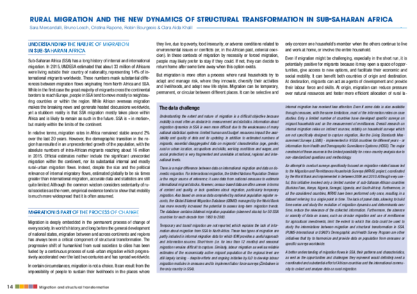 (PDF) Understanding the Nature of Migration in Sub-Saharan Africa