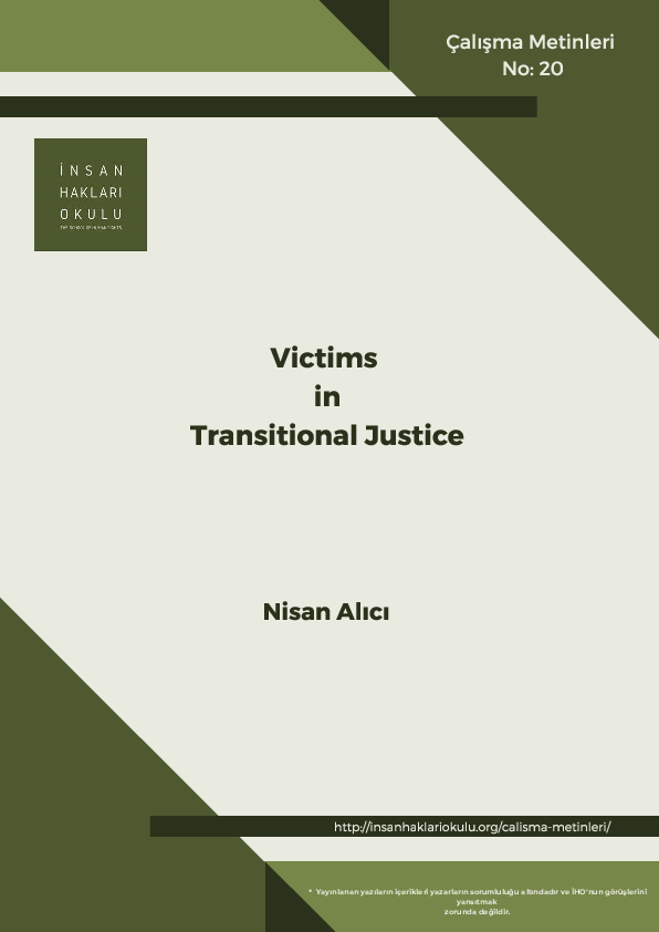 (PDF) Victims in Transitional Justice