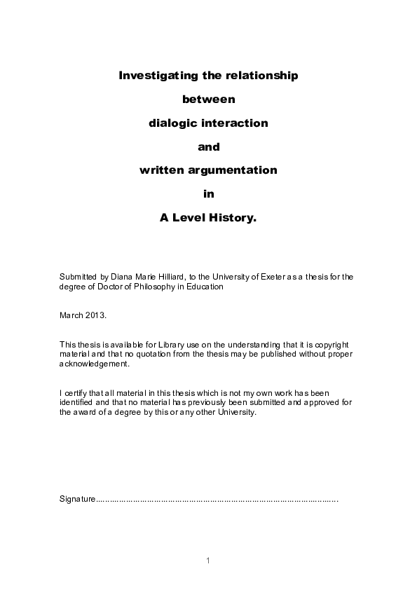 (PDF) Investigating the relationship between dialogic interaction and ...