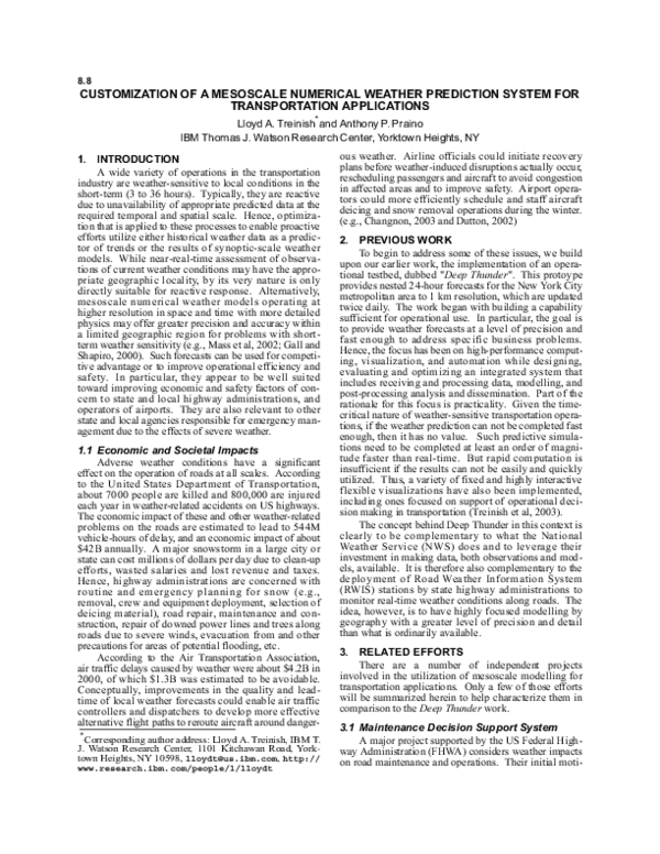 (PDF) Customization of a Mesoscale Numerical Weather Prediction System ...