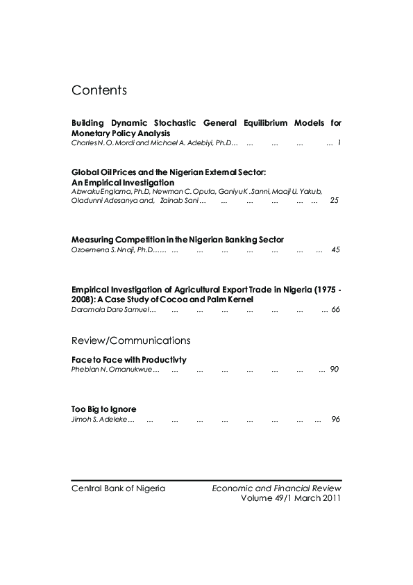 (PDF) Building Dynamic Stochastic General Equilibrium Models for ...
