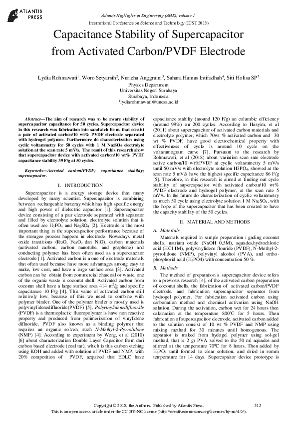 (PDF) Capacitance Stability of Supercapacitor nuricha anggraini
