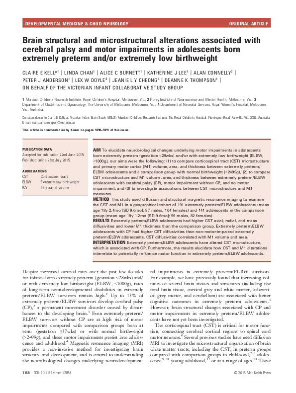 (PDF) Brain structural and microstructural alterations associated with ...