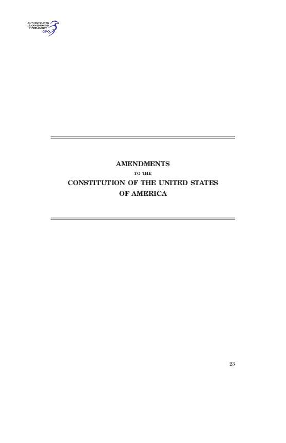 (PDF) The Constitution of the United States of America
