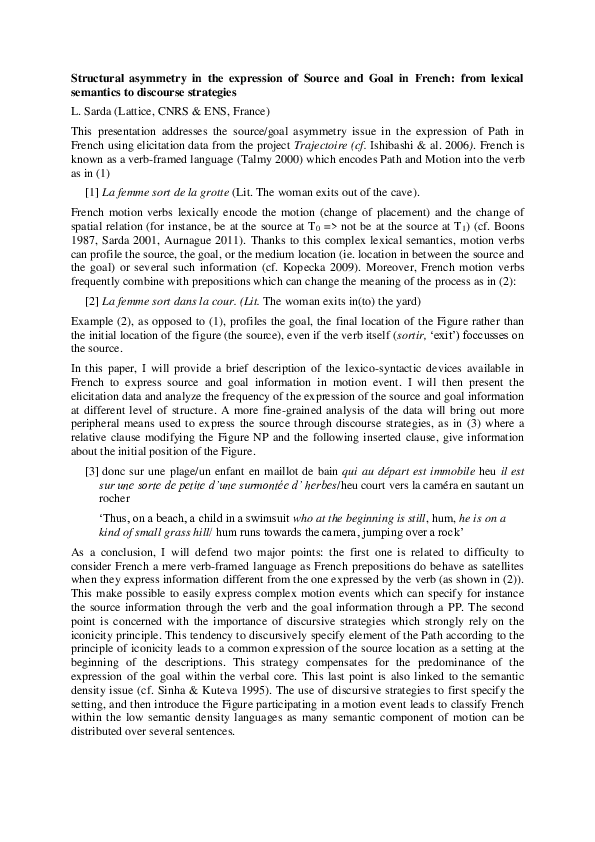 (PDF) Structural asymmetry in the expression of Source and Goal in ...