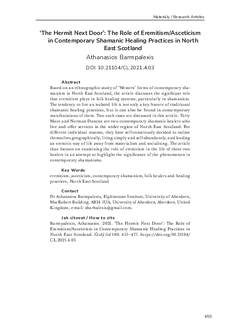 Neo Shamanism Research Papers Academia Edu