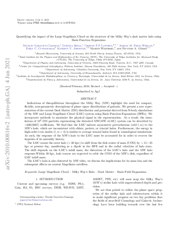 (PDF) Quantifying the Impact of the Large Magellanic Cloud on the ...