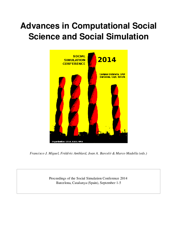 PDF) Advances in Computational Social Science and Social Simulation