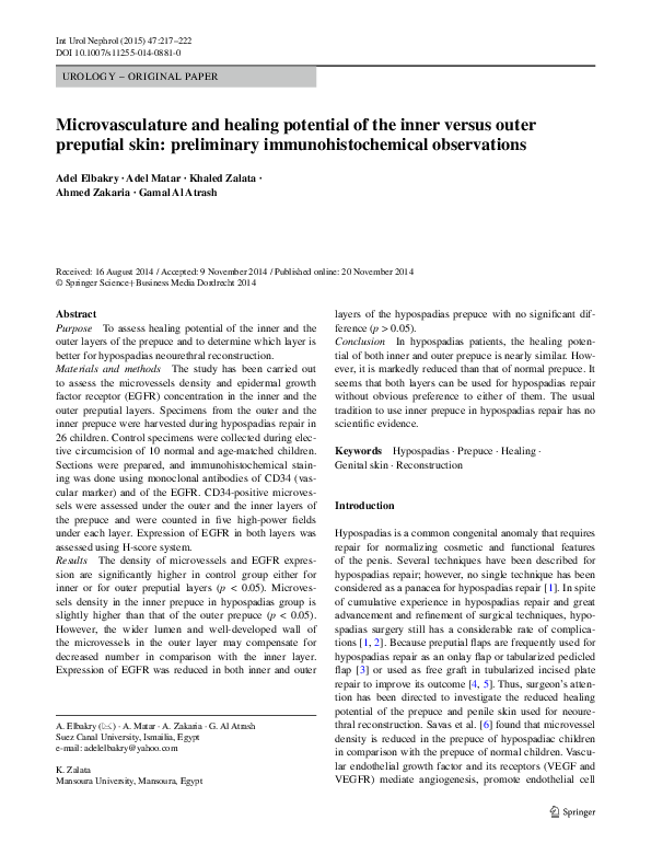 (PDF) Microvasculature and healing potential of the inner versus outer ...