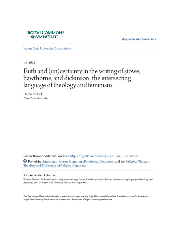 Harriet Beecher Stowe Research Papers Academia Edu