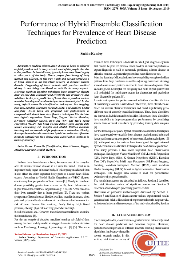 (PDF) Performance of Hybrid Ensemble Classification Techniques for ...