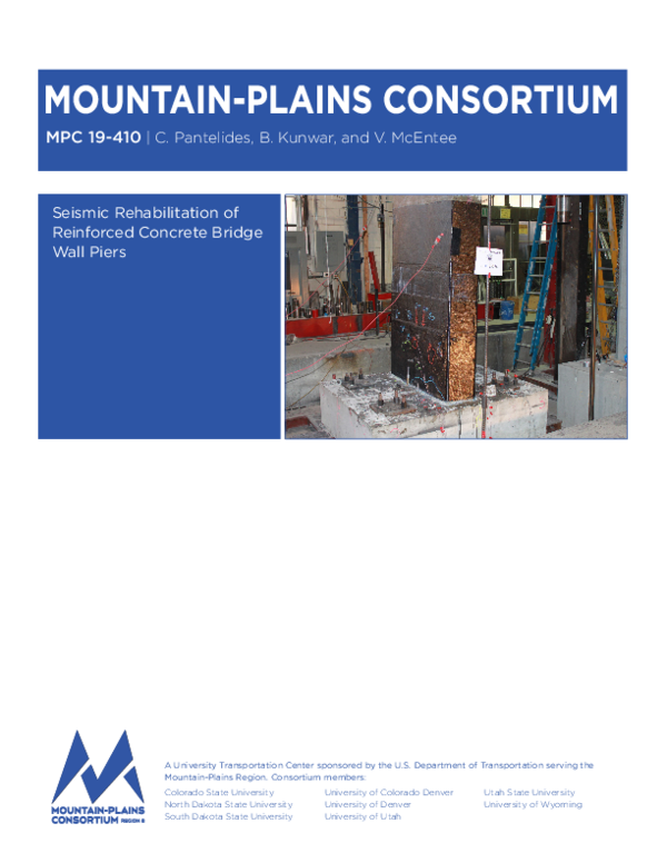 (PDF) Seismic Rehabilitation of Reinforced Concrete Bridge Wall Piers