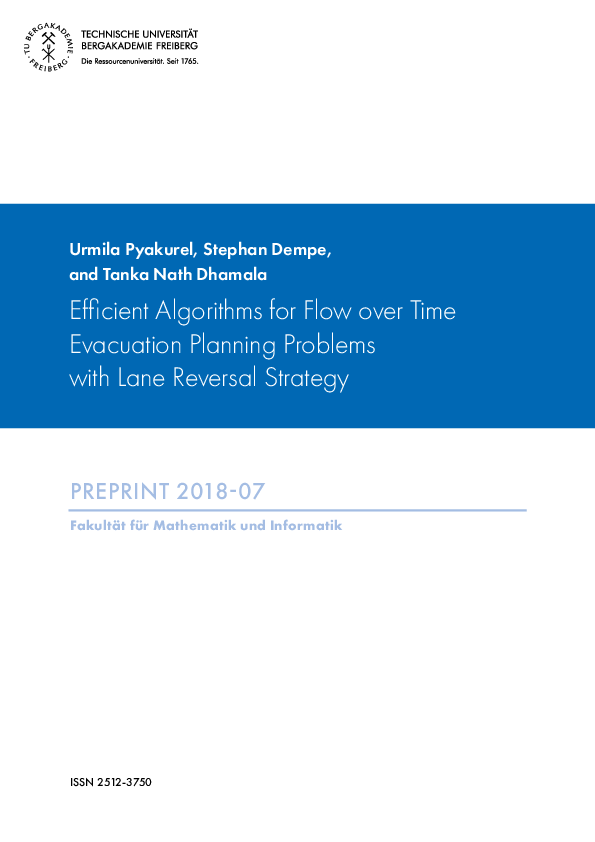 (PDF) Efficient Algorithms for Flow over Time Evacuation Planning ...