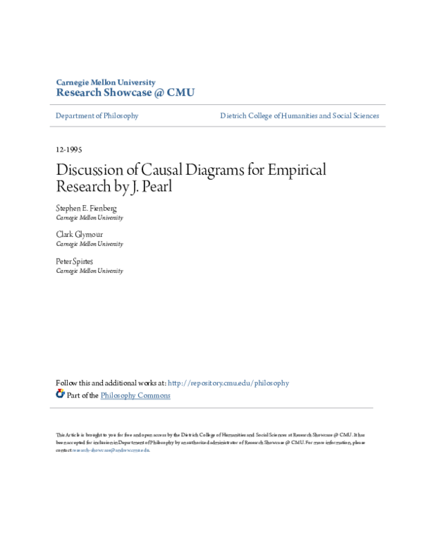 pdf-discussion-of-causal-diagrams-for-empirical-research-by-j-pearl