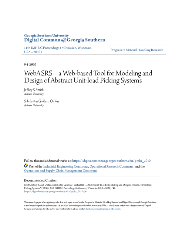 (PDF) WebASRS – a Web-based Tool for Modeling and Design of Abstract ...