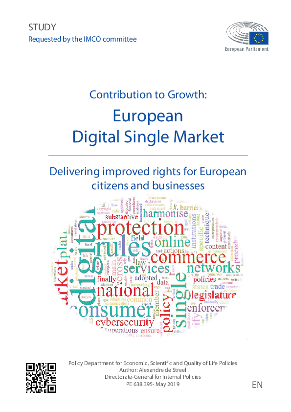 (PDF) Contribution to Growth: European Digital Single Market ...