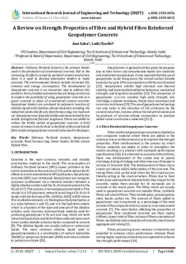 (PDF) A Review on Strength Properties of Fibre and Hybrid Fibre ...