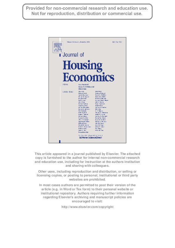 (PDF) Determinants of local housing growth in a multi-jurisdictional ...
