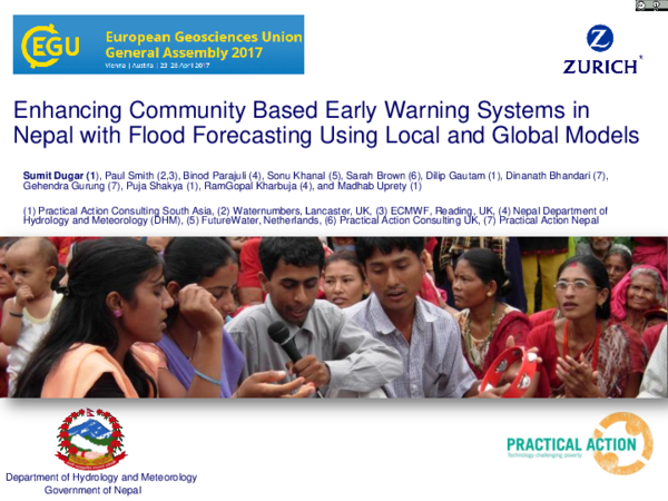 (PDF) Enhancing Community Based Early Warning Systems in Nepal with ...