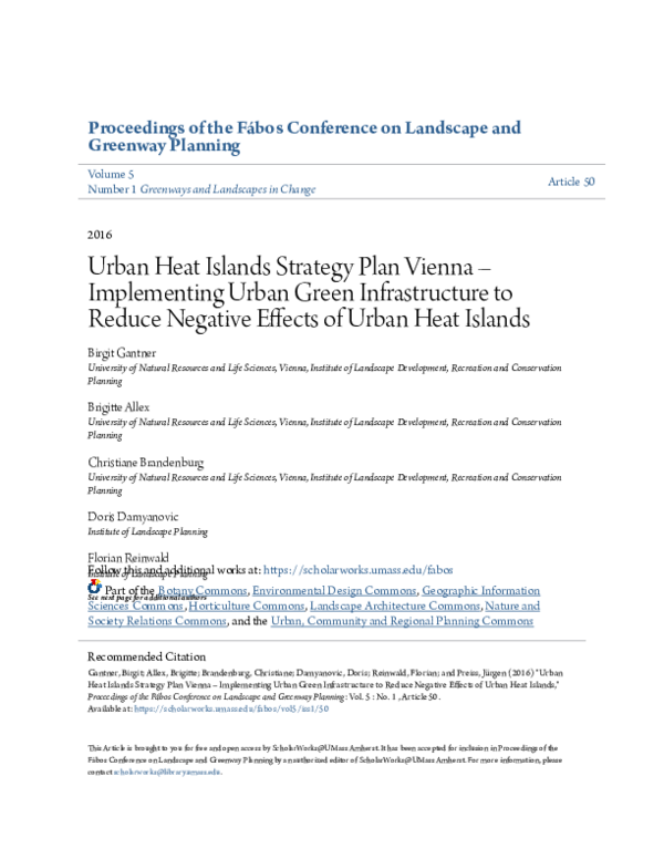 View of (PDF) Urban Heat Islands Strategy Plan Vienna – Implementing Urban ...