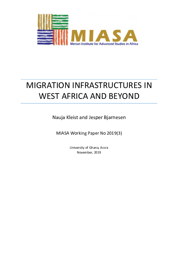 (PDF) Migration infrastructures in West Africa and beyond