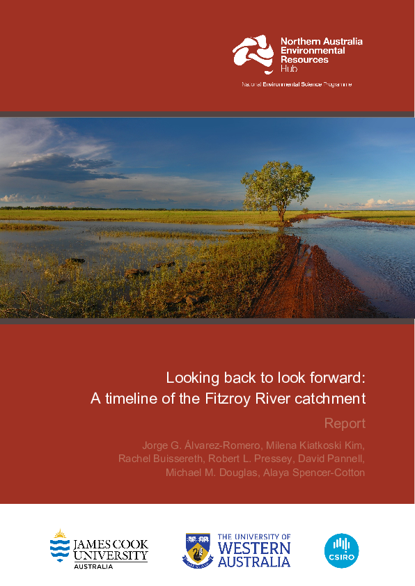 (PDF) Looking back to look forward: a timeline of the Fitzroy River ...