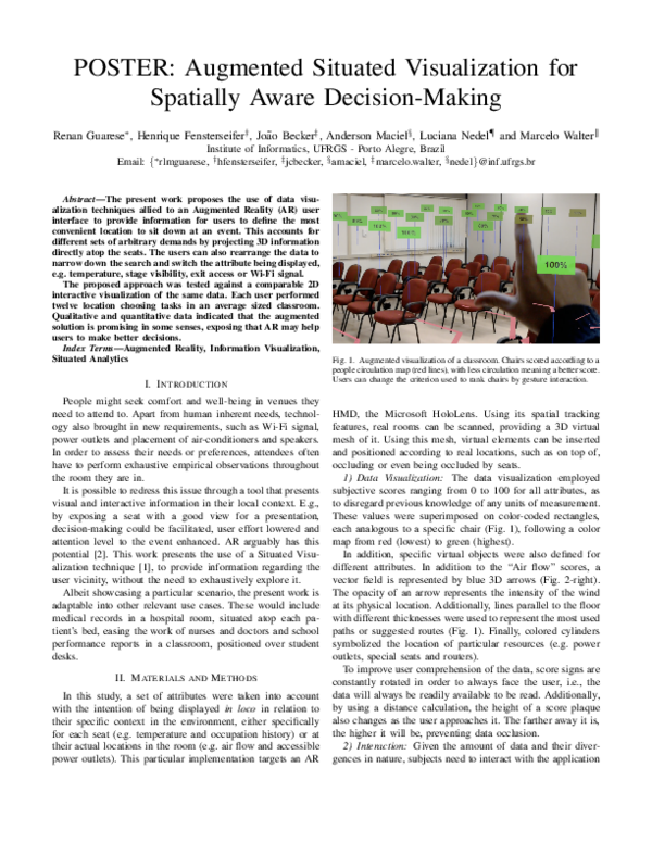 (PDF) POSTER: Augmented Situated Visualization for Spatially Aware ...