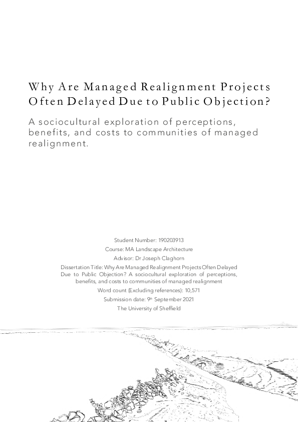 (PDF) Why Are Managed Realignment Projects Often Delayed Due to Public ...