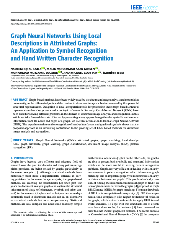 (PDF) Graph Neural Networks Using Local Descriptions in Attributed ...
