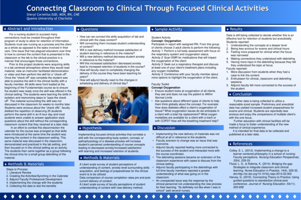 (PDF) Connecting Classroom to Clinical Through Focused Clinical Activities