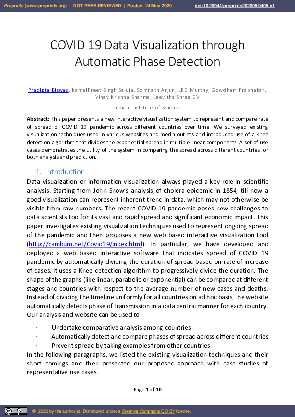 Pdf Covid 19 Data Visualization Through Automatic Phase Detection