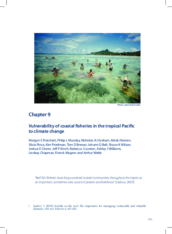 (PDF) Vulnerability of coastal fisheries in the tropical Pacific to ...