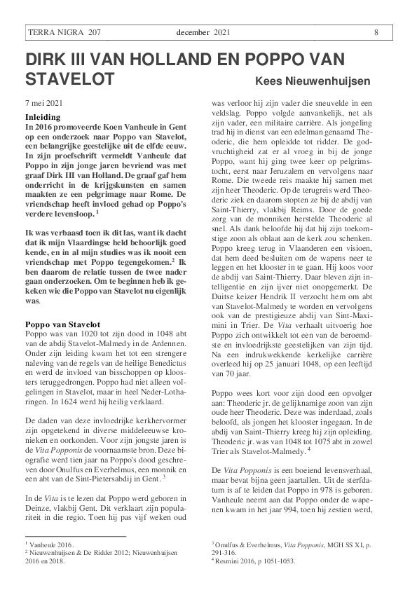 (PDF) Dirk III van Holland en Poppo van Stavelot