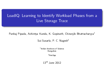 (PDF) LoadIQ: Learning to Identify Workload Phases from a Live Storage ...