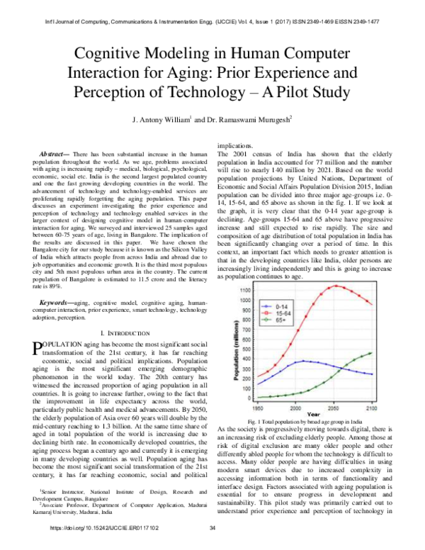 (PDF) Cognitive Modeling in Human Computer Interaction for Aging ...