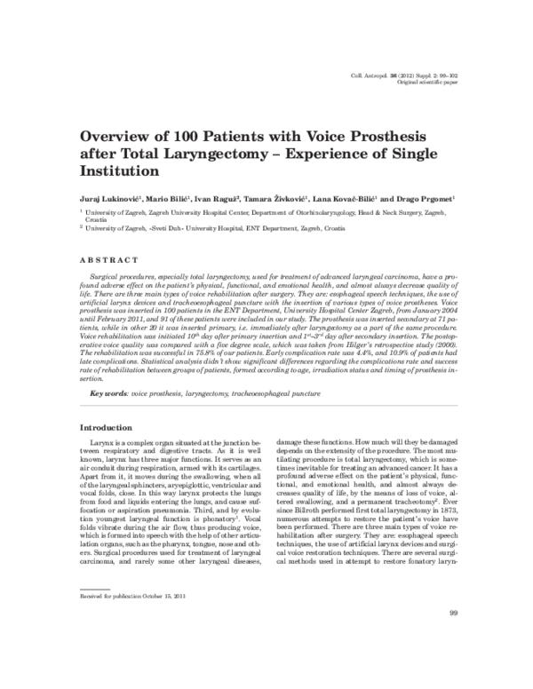 (PDF) Systematic Review of The Outcome of Different Modalities of Voice ...