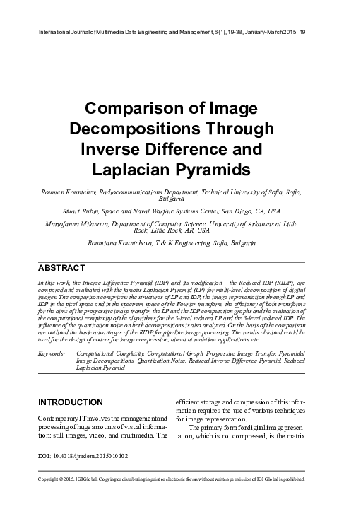 (PDF) Comparison of Image Decompositions Through Inverse Difference and ...