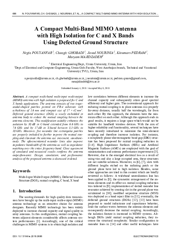 (PDF) A Compact Multi-Band MIMO Antenna with High Isolation for C and X ...