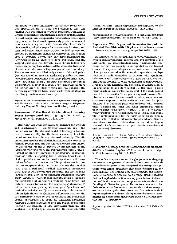 (PDF) Assessment of preclinical problem-based learning versus lecture ...