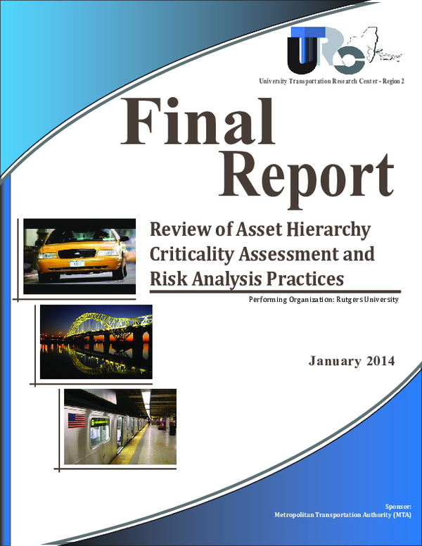 (PDF) Review of Asset Hierarchy, Criticality Assessment and Risk ...