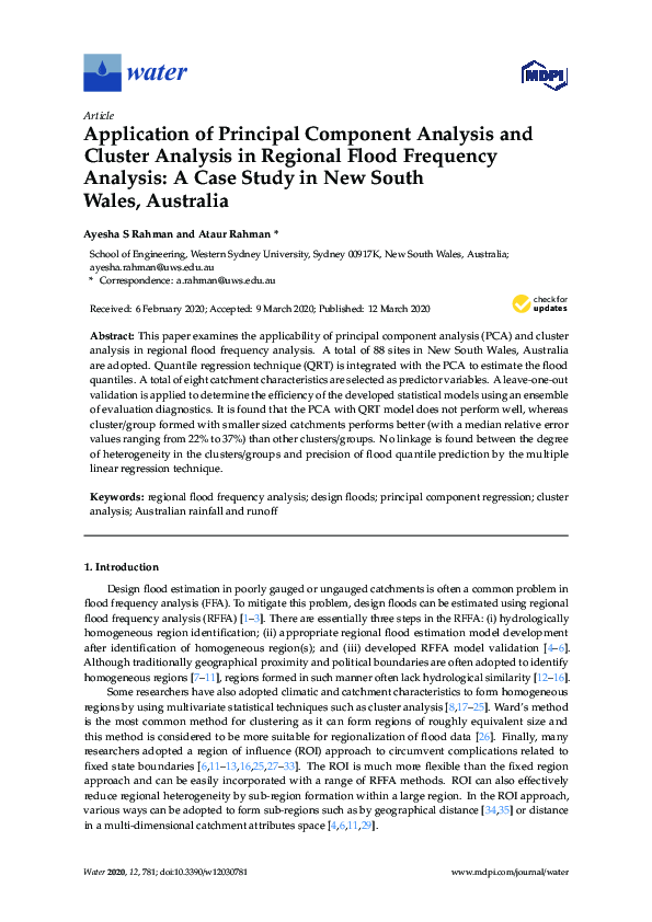 (PDF) Application of principal component analysis and neural network on ...